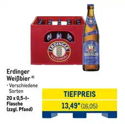 METRO Erdinger weißbier Angebot