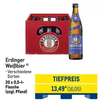 METRO Erdinger weißbier Angebot