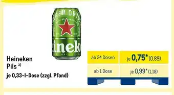 METRO Heineken pils Angebot