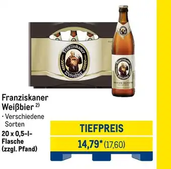 METRO Franziskaner weißbier Angebot