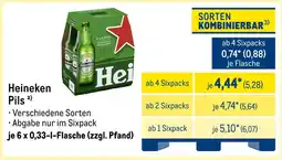 METRO Heineken pils Angebot