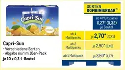 METRO Capri-sun Angebot