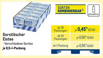 METRO Durstlöscher eistee Angebot
