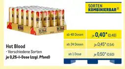 METRO Hot blood Angebot