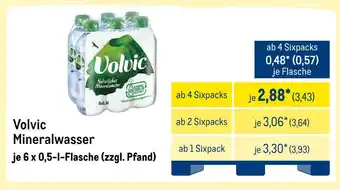 METRO Volvic mineralwasser Angebot