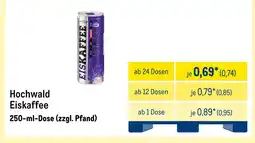METRO Hochwald eiskaffee Angebot