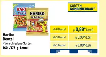 METRO Haribo fruchtgummi beutel Angebot