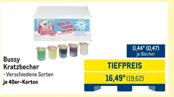 METRO Bussy kratzbecher Angebot