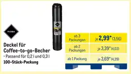 METRO Deckel für coffee-to-go-becher Angebot