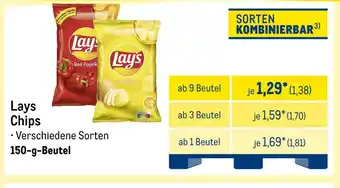 METRO Lays chips Angebot
