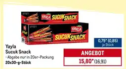 METRO Yayla sucuk snack Angebot