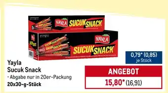 METRO Yayla sucuk snack Angebot