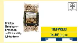METRO Brinker mehrkornbrötchen Angebot