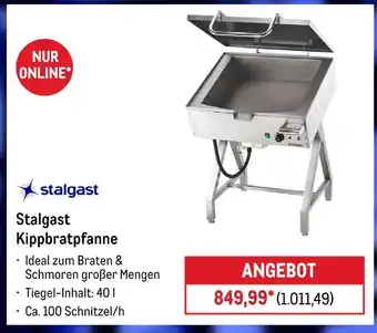 METRO Stalgast kippbratpfanne Angebot