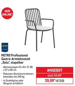 METRO Metro professional gastro-armlehnstuhl „soto“ Angebot