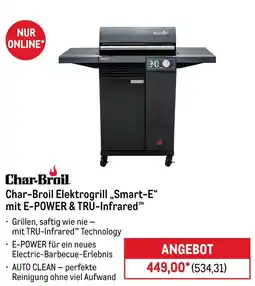 METRO Char-broil elektrogrill „smart-e“ mit e-power & tru-infraredtm Angebot