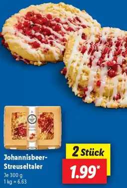 Lidl Johannisbeer Streuseltaler Angebot