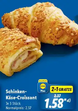 Lidl Schinken Käse-Croissant Angebot
