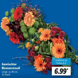 Lidl Gemischter Blumenstrauß Angebot
