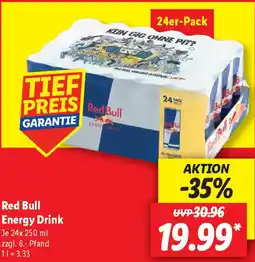 Lidl Red Bull Energy Drink Angebot