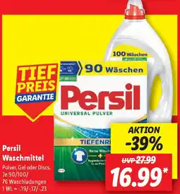 Lidl Persil Waschmittel Angebot