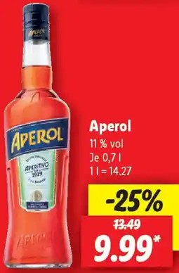 Lidl Aperol Angebot