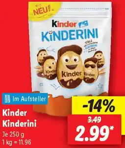 Lidl Kinder Kinderini Angebot