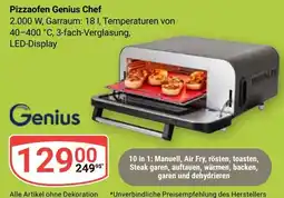 Globus Genius Pizzaofen Genius Chef Angebot