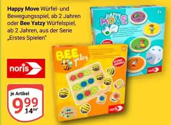 Globus noris Happy Move oder Bee Yatzy Angebot
