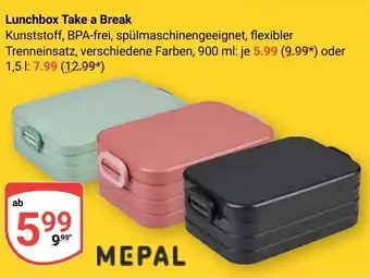 Globus MEPAL Lunchbox Take a Break Angebot