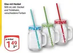 Globus Glas mit Henkel Angebot