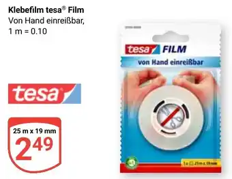 Globus tesa Klebefilm Film Angebot