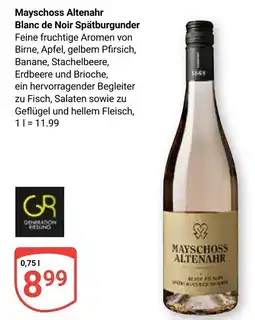 Globus Mayschoss Altenahr Blanc de Noir Spätburgunder Angebot