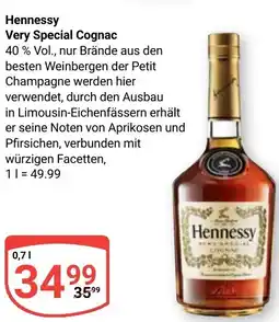 Globus Hennessy Very Special Cognac Angebot