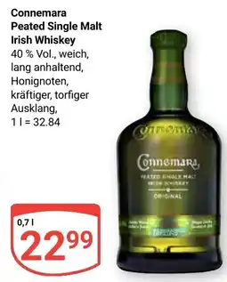 Globus Connemara Peated Single Malt Irish Whiskey Angebot