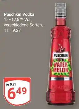 Globus Puschkin Vodka Angebot