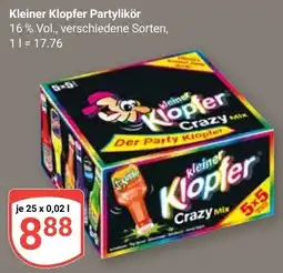 Globus Kleiner Klopfer Partylikör Angebot