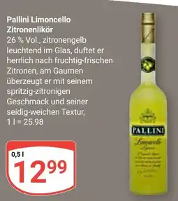 Globus Pallini Limoncello Zitronenlikör Angebot