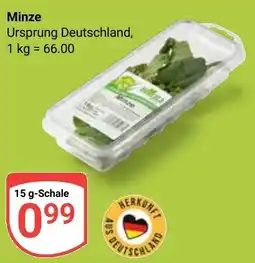 Globus Minze Angebot