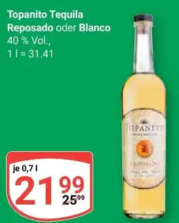 Globus Topanito Tequila Reposado oder Blanco Angebot