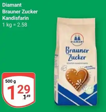 Globus Diamant Brauner Zucker Kandisfarin Angebot
