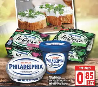 Edeka Philadelphia Frischkäsezubereitung 130-175g Angebot