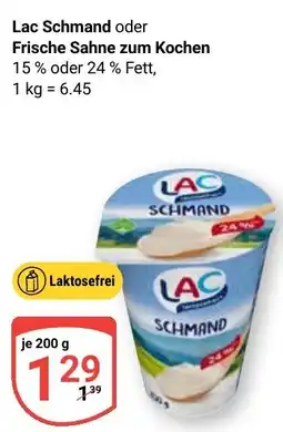 Globus Lac Schmand oder Frische Sahne Angebot