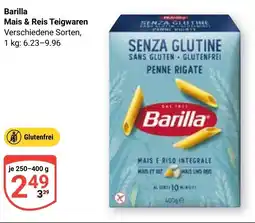 Globus Barilla Mais & Reis Teigwaren Angebot