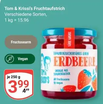 Globus Tom & Krissi's Fruchtaufstrich Angebot