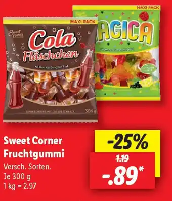 Lidl Sweet Corner Fruchtgummi Angebot