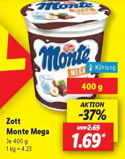 Lidl Zott Monte Mega Angebot
