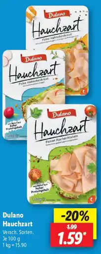 Lidl Dulano Hauchzart Angebot