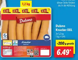 Lidl Dulano Knacker XXL Angebot