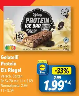Lidl Gelatelli Protein Eis Riegel Angebot